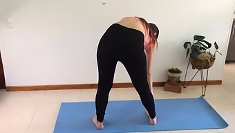 Ass Fucking And Sex With Step-Sister In A Kinky Yoga Session