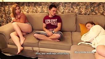 A Thrilling Threesome Experience With A Russian Amateur
