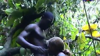 Interracial Encounter With An African Beauty