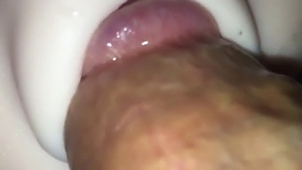 Straight Man Pleasuring Himself With Sex Toy