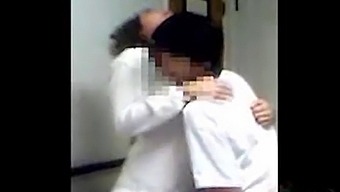 Young Asian Couple'S Intimate Moment Captured On Camera