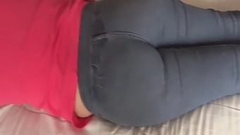 Milk And Cum In Big Nice Ass