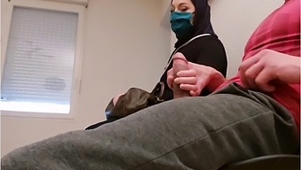 Deceitful Physician Installs A Covert Camera In His Consultation Room, Leading To A Provocative Muslim Woman Getting Caught In The Act With An Abstinent Italian Man
