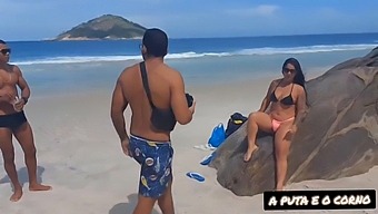 Unintended Sexual Encounter At A Nude Beach Involving Two African-Americans After A Photoshoot