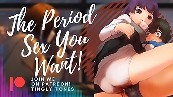 Experience The Ultimate Pleasure Of Period Sex With An Asmr Boyfriend In This Male Voice M4f Audio-Only Video