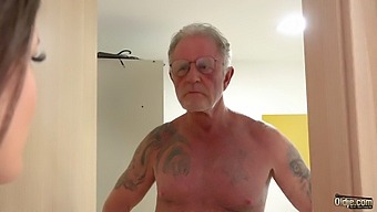 Young Bella Model Receives Intense Facial And Pussy Pounding From Experienced Older Man
