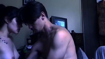 Steamy Encounter Between Brunette Girlfriend And Jealous Boyfriend