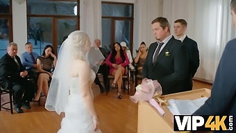 Cuckold Couple'S Wedding Night Turns Into A Wild Affair With Kristy Waterfall