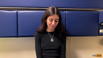 Stunning Teen Girl Performs Oral Sex In Public For Cash