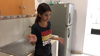 I Have My Step-Sister Giving Me A Blowjob In The New House That My Parents Just Bought.